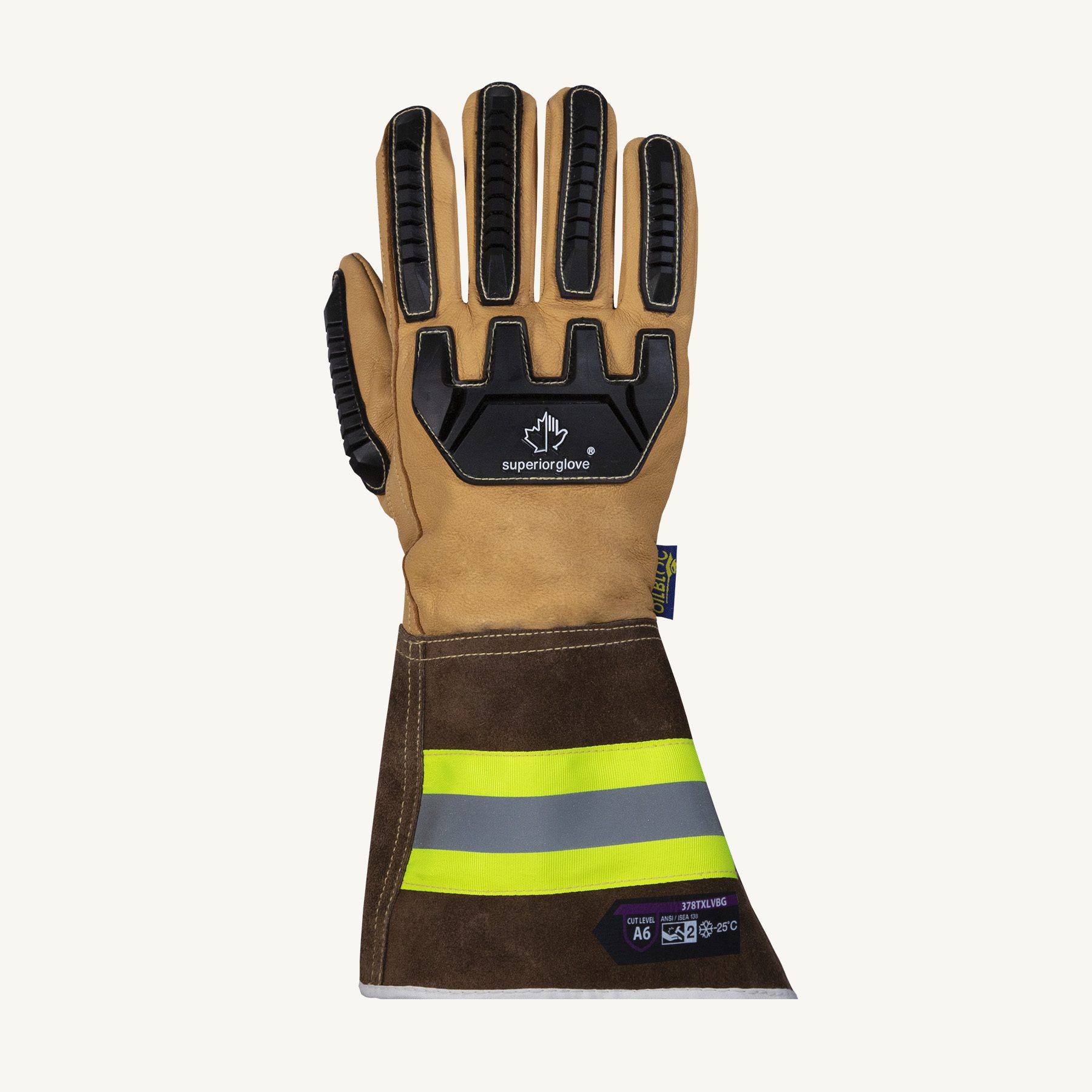 Superior Glove® Endura® 378TXLVBG Oilbloc™ Thinsulate™ Impact A6 Cut Gloves * 